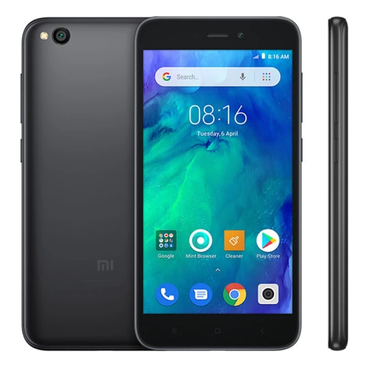 

Original Global Official Version Xiaomi Redmi Go Unlocked Smart Phone Ram 8gb 16GB 5.0 inch Android 8.1 4G Mi Mobile Phone, Black gold