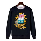 Wholesale Long Sleeve Crewneck Sweatshirt Custom LOGO Men Design Printing