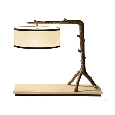 Zeitgenössische beleuchtung baum zweig form tisch lampe für hotel zimmer lampen
