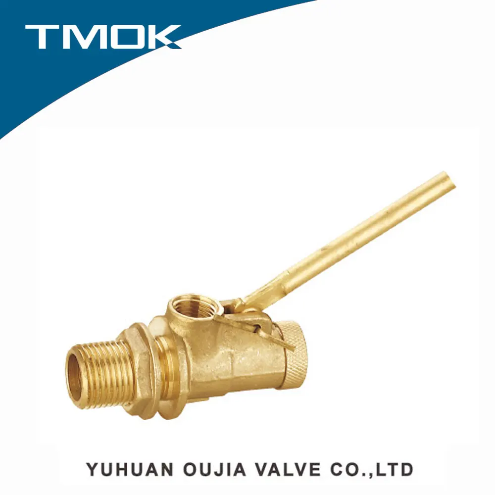 Top wholesale handwheel water tank brass float ball valve