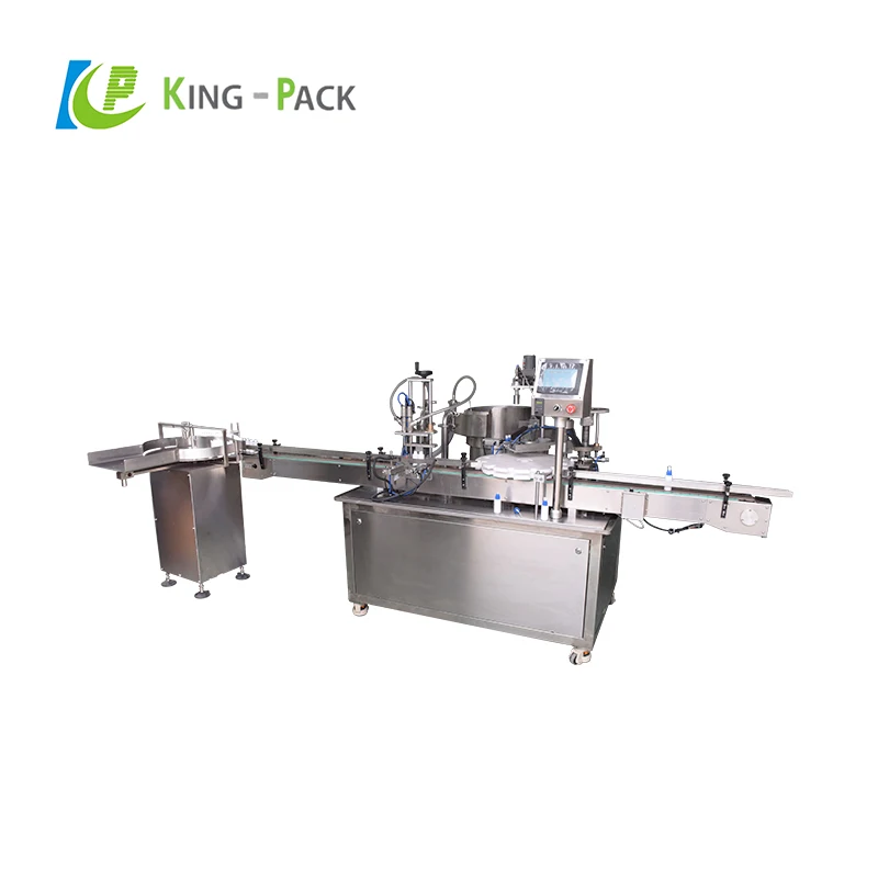 Automatic bottle filling and capping machine for 30ml perfume spray bottle