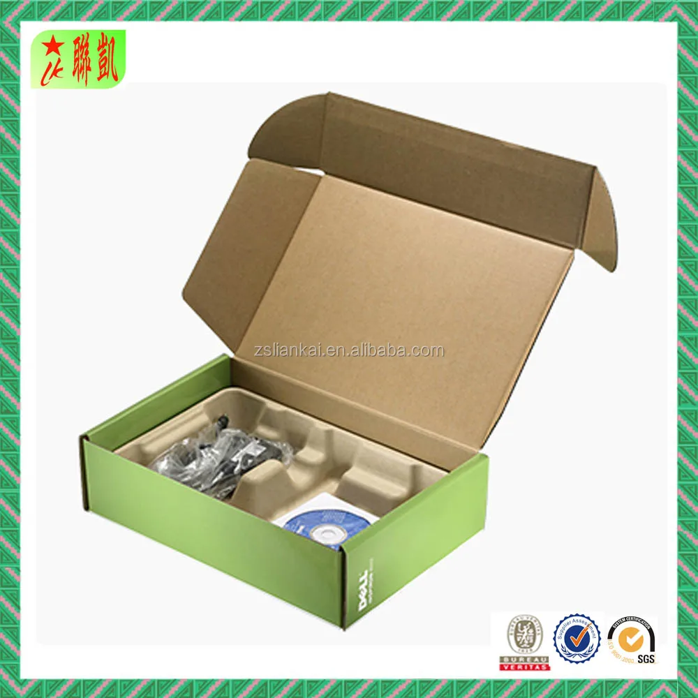 simple ink print white corrugated paper telephone retail box