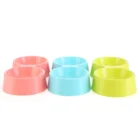 Double port pet bowl, Double port dog bowl,disposable plastic bowl