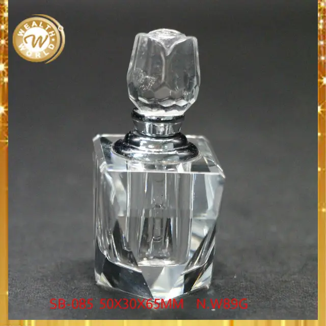 christmas gift crystal crafts perfume bottle set