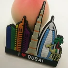I Love Dubai Souvenir 3d Soft Rubber Fridge Magnet