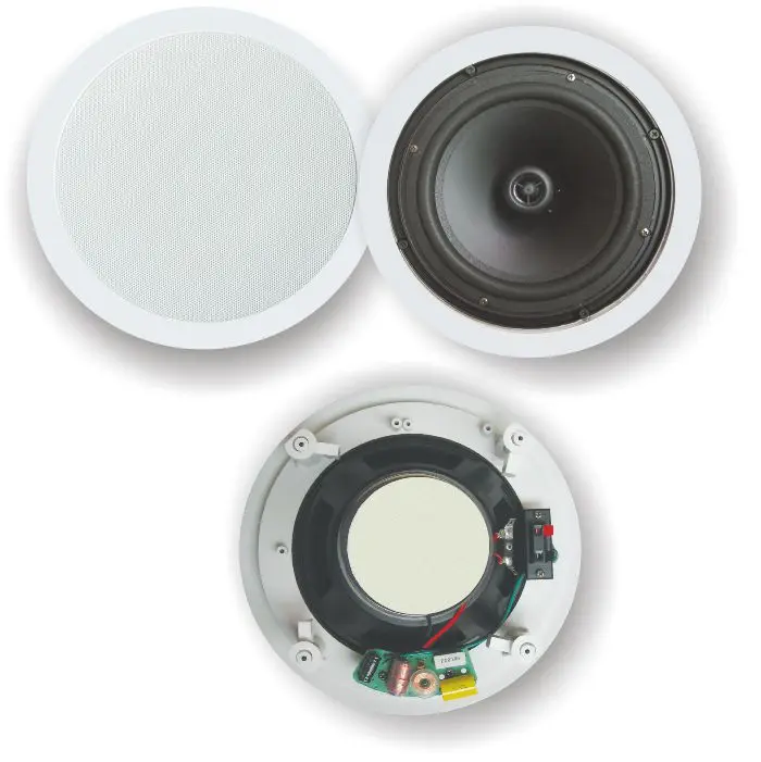 PA system ceiling speaker 100V power amplifier input drive Speaker 6W 10W 30W 60W 80W 6-8 inches