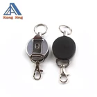 NEW Retractable Reel ID Badge Key Card Name Tag Holders custom badge reels with Belt Clip