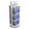 Custom retail store countertop rotating peg hook counter display,swivel display rack,swivel display stands