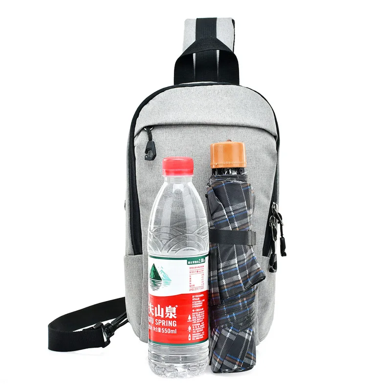 Men Women Anti Theft Backpack Canvas Headphone Hole Boys Crossbody Bag Single Shoulder Teenager Chest Bag Sac A Dos Homme BP0210 (18)