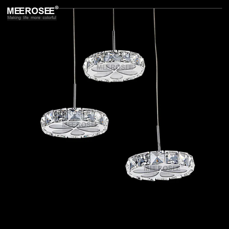 MEEROSEE Fabricants De Lumière Fantaisie en Chine Moderne LED Pendentif Lampe Salle à manger Lustre MD82058 L3