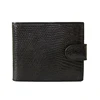 wholesale slim thin lizard skin leather men purse rfid men's wallet with coin pocket