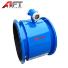 Big pipe size waste water treatment flow meter magnetic flow meter