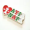 Wholesale Ayia Napa cyprus tourist souvenirs fridge magnet