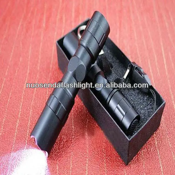 

High Power Waterproof Mini LED Flashlight with Gift Box (1xAA/1x14500