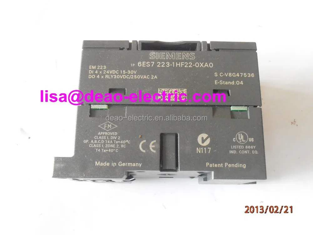 6es7223- 1hf22- 0xa0シーメンスs7-200業界plcは、 ドイツ-その他電装品問屋・仕入れ・卸・卸売り