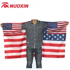 Nuoxin 3x5ft Custom screen Printed American Body Flag cape