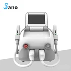 Factory price Elight IPL laser RF SHR double handle hair removal and skin rejuvenation machine