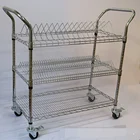 ESD Storage Rack Household Storage Cart Carts Dollies & Trolleys