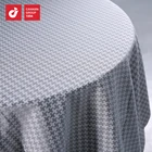 Hot Selling Hand Made 100% Cotton Embossed Cocktail Dining Patio Banquet Table Cloth/table Cover For Wholesale