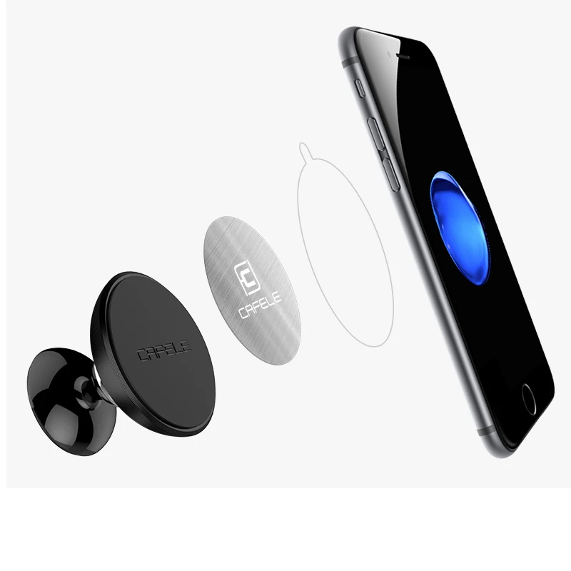 CAFELE Universal Magnet 360 Degrees Mini Holder Magnetic Car Dashboard Mobile Mount Car Phone Holder Car Kit Mobile Phone Holder, Dark blue;black;red;rose gold;silvery
CAFELE Universal Magnet 360 Degrees Mini Holder Magnetic Car Dashboard Mobile Mount Car Phone Holder Car Kit Mobile Phone Holder, Dark blue;black;red;rose gold;silvery