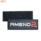 Personalized Rubber No Minimum Clothes Morale Soft Logo Custom 3D PVC Patch