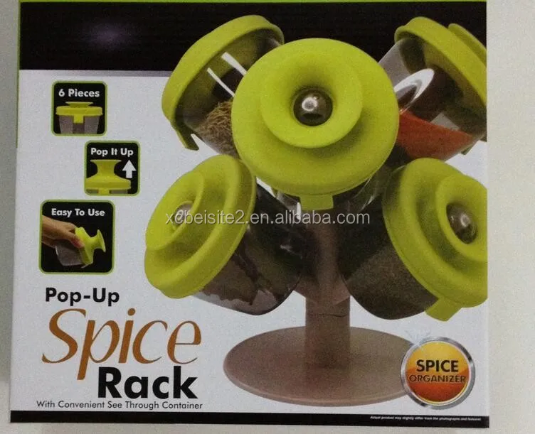 cy072 pop up spice rack holder set spice organizer storage tree