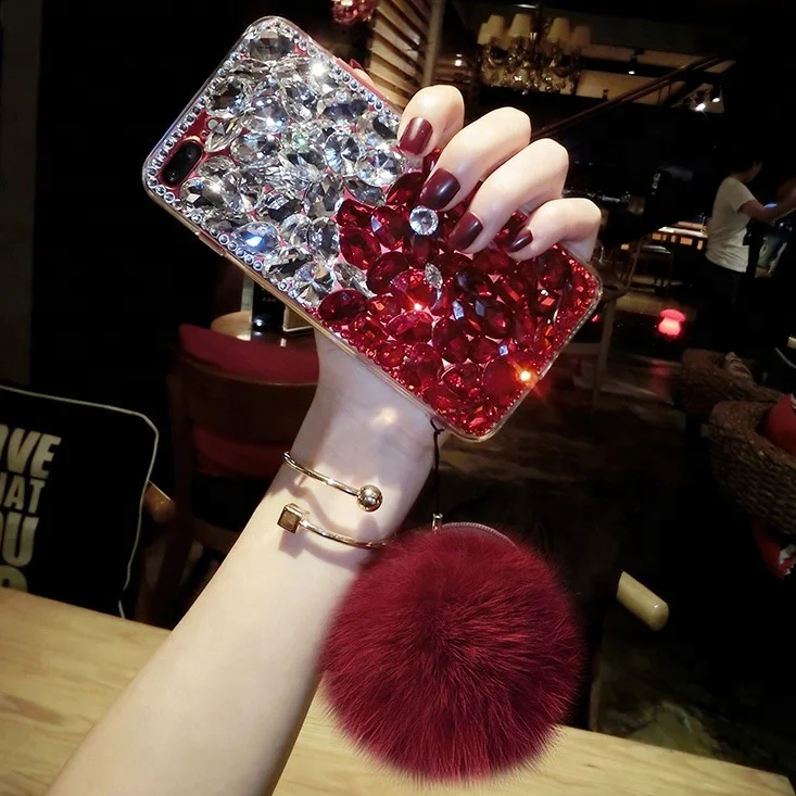 Luxury temperamental with small ball diamond case for iphone 8/8plus/Xs/Xr/Xs Max case,Suitable for ladies
Luxury temperamental with small ball diamond case for iphone 8/8plus/Xs/Xr/Xs Max case,Suitable for ladies