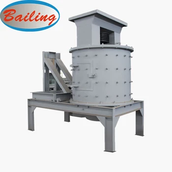 Vertical compound crusher for calcium phosphide crushing line