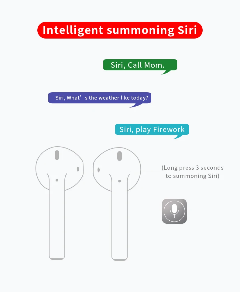 tws 5.0 bual call mini airbud ear pods sport stereo hifi bass waterproof noise canceling i10 tws cuffie bluetooths wireless - ANKUX.COM