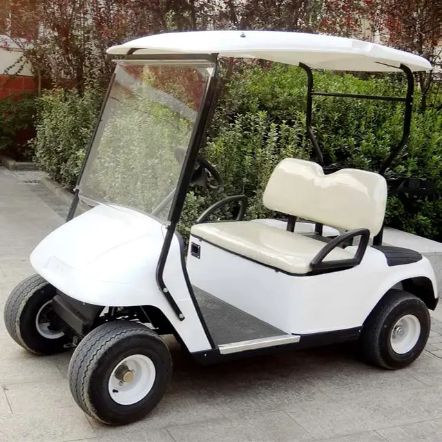 4 wheel cheap electric fuel type golf cart, 2 seat for sale