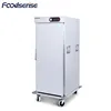 Professional Mobile Large Food Warmer Trolley Cart With Wheels, Stainless Steel Electric Food Warmer Cabinet