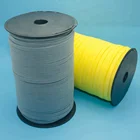 7mm colorful elastic webbing/ Flat webbing /Flat elastic cord