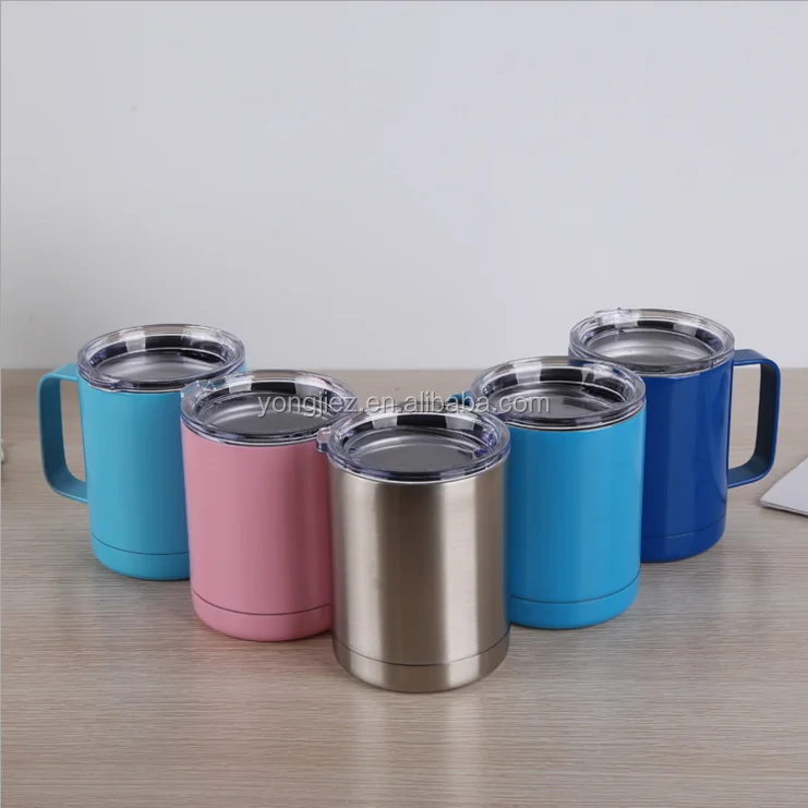 10oz double wall stainless steel vacuum insulated tumbler with