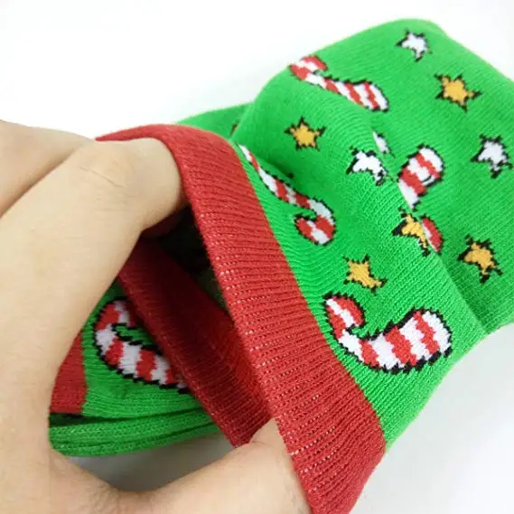 Promo custom sock 6 Pairs Women's Christmas Holiday Casual Socks Long Thin Cotton Bed Socks Christmas Stocking
