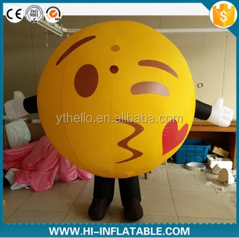 Hot sale advertising Custom Costume Inflatables,Inflatable ball costume; moving cartoon