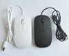 USB Flat Mouse Slim Mouse Wired Optical Mice PC Computer Accessories 1.2m cable Mouse