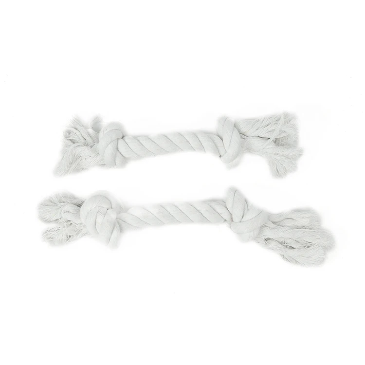 Pets Dogs Pet Supplies Pet Dog Puppy Cotton Chew Knot Toy Durable Braided Bone Rope Funny Tool