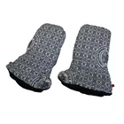 customized fashionable printing baby stroller hand muff