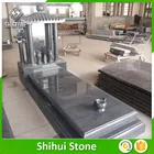 Chinese Tombstone Tombstone India Red / India Black Granite Chinese Style Tombstone With High Quality And Fair Price