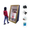 62 inch touch screen social media photo booth for shopping mall