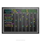 Wholesale dry erase writing refrigerator magnet borad , magnetic calendar, custom fridge magnet