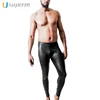 Latex Rubber Catsuit for Men Fitness Megging Leggings Stretch Latex Jersey Coated Jersey Leather Latex Leggings
