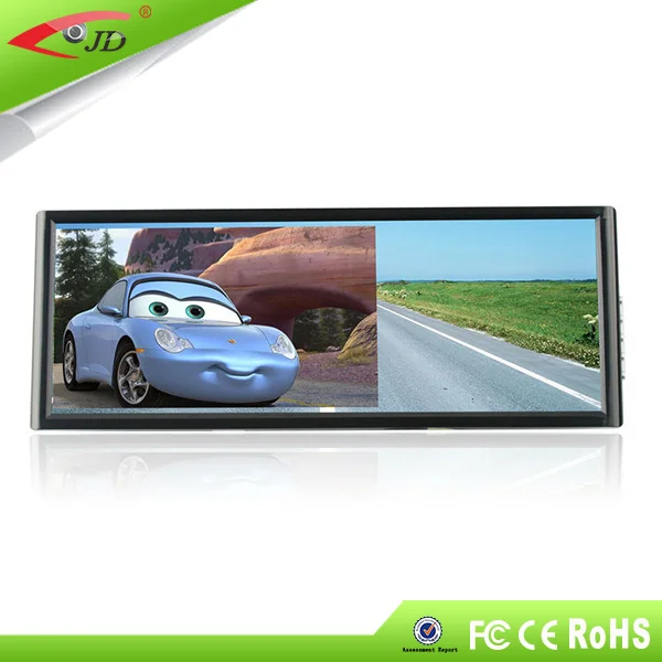 7"TFT LED Mirrorr reversing camera mirror monitor with HD Resolution