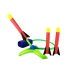 Amazon top best seller Kids air pump space rocket toys stomp rocket with launcher