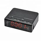 New version snooze wireless alarm clock speaker LED alarm clock radio