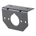 Custom thin aluminum plate Stamping corner Wall Mounting Brackets for TV