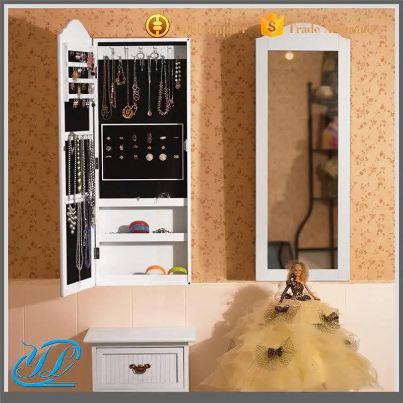 Furniture Mirrored Jewelry Armoire Furniture Mirrored Jewelry
