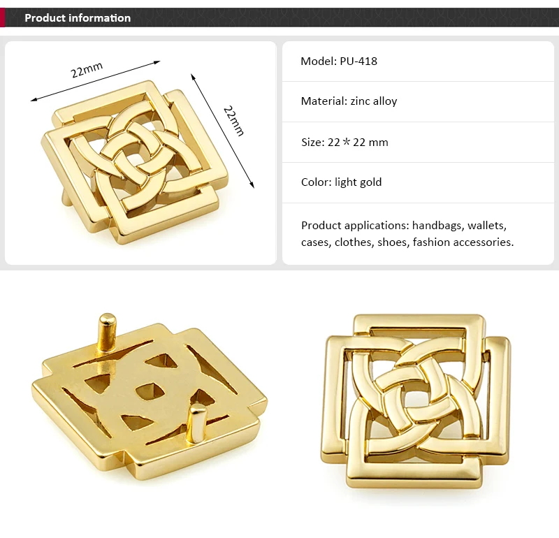 Custom Made Metal Logo Charms