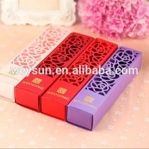 100pcs macaron packaging wedding candy favors gift paper boxes