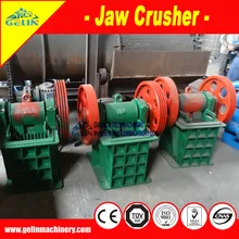 Small scale Chrome separating plant PE400x600 jaw crusher